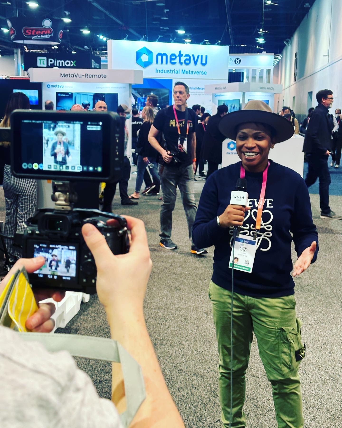 Alicia Reese interviewed at CES 2025