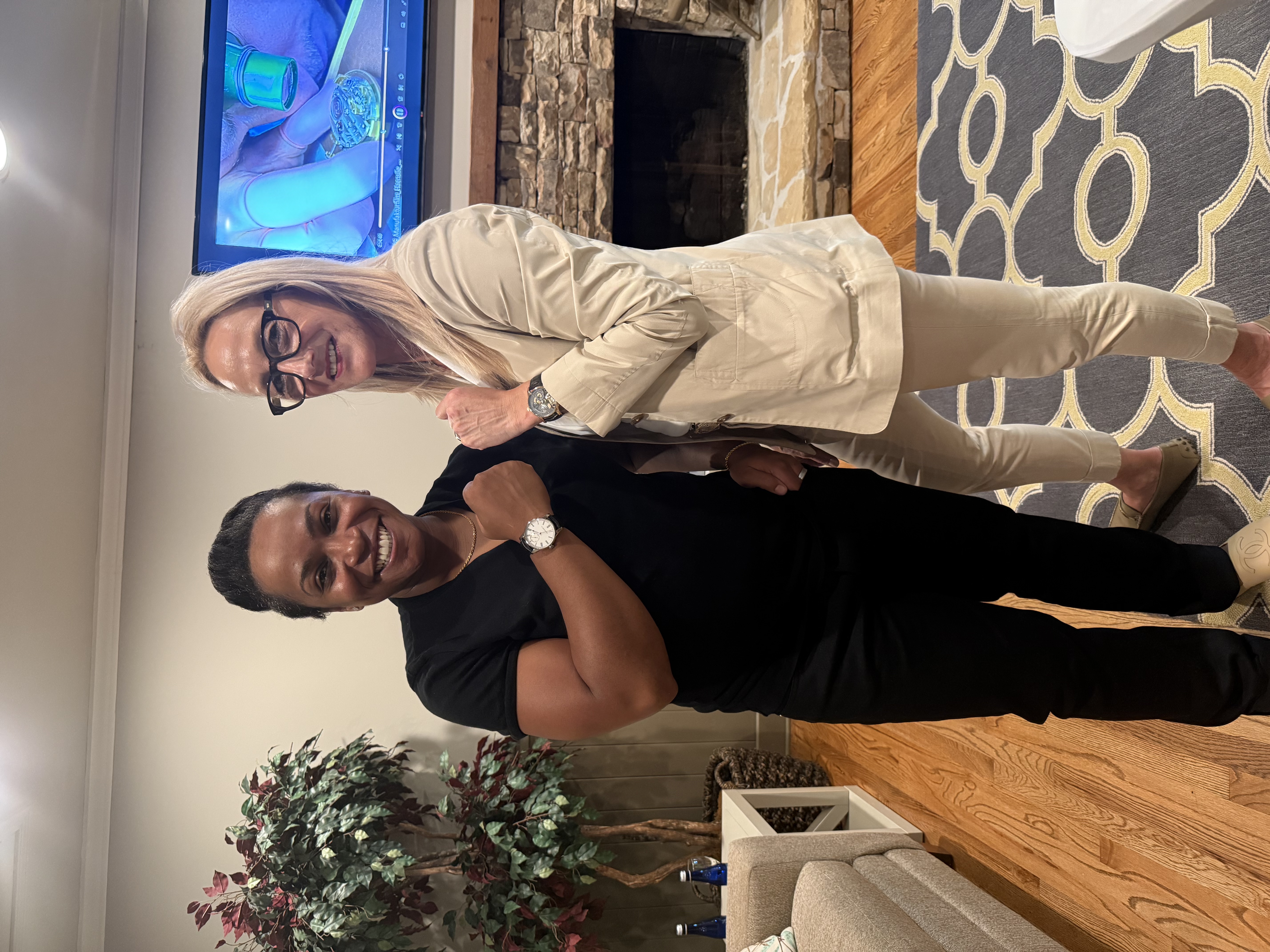 Alicia Reese with Moritz Grossmann founder